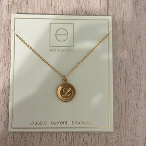 Enewton “L” necklace never worn